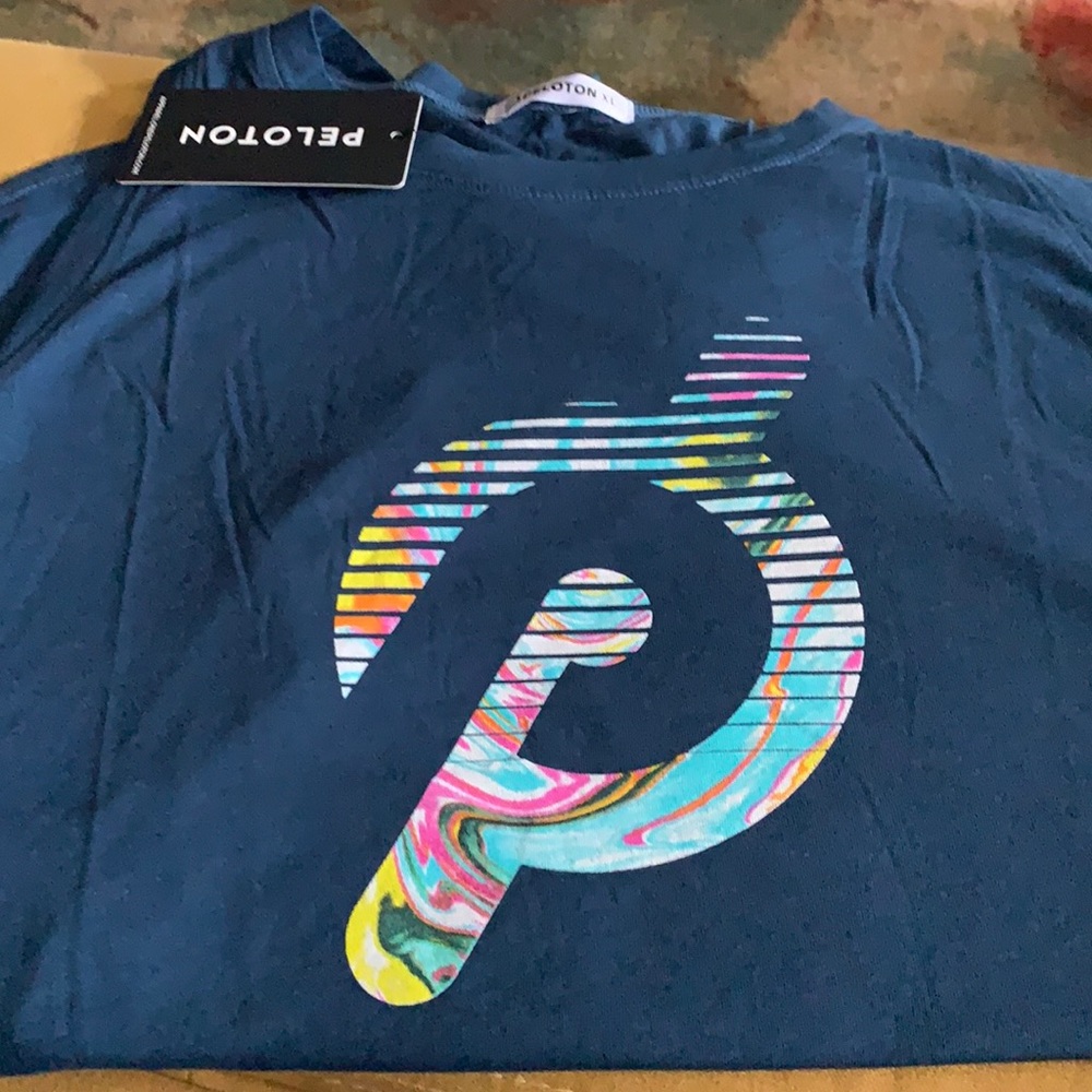 Brand New with Tags- Peloton Blue Wing racer Tank